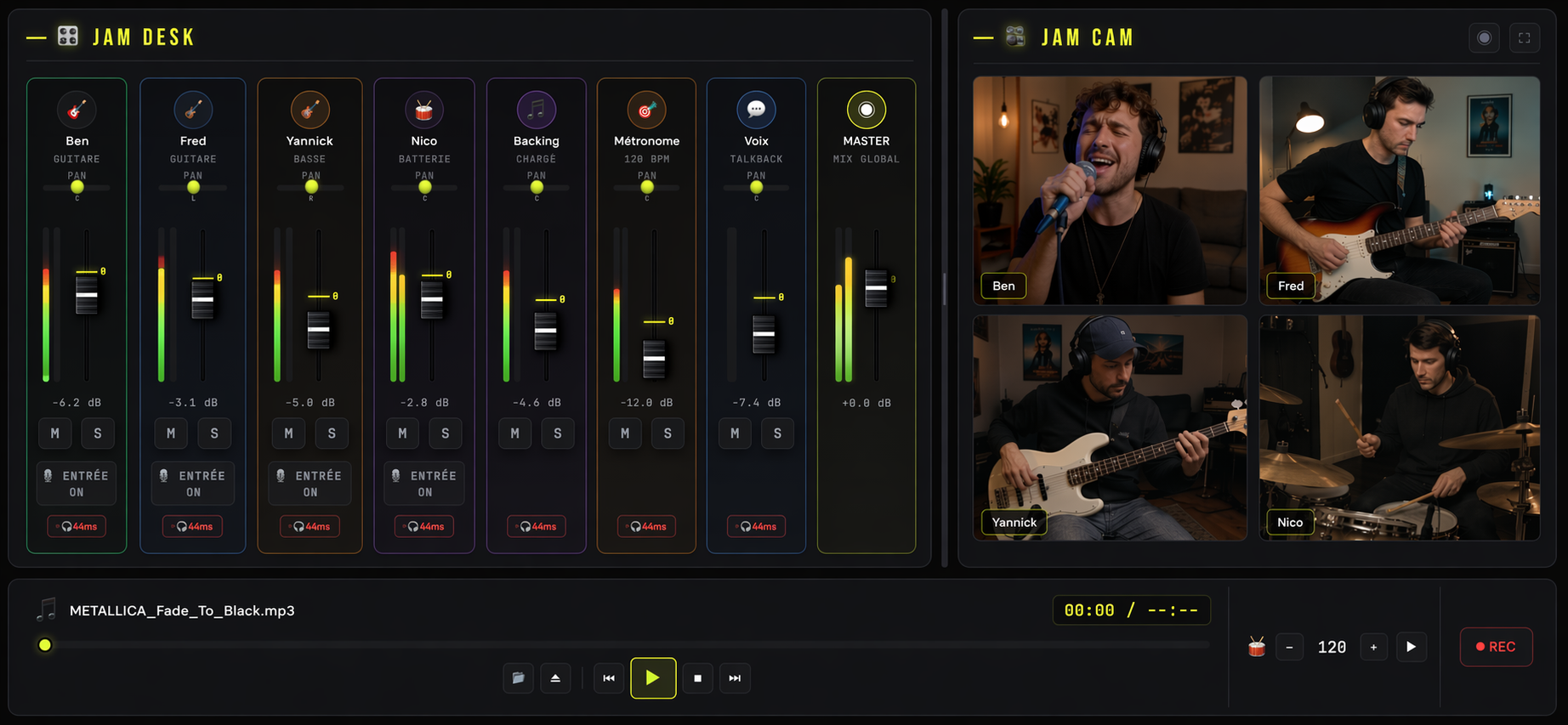 Studio de jam